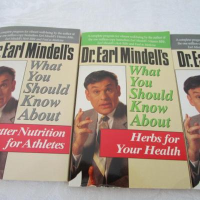 11 Dr. Earl Mindell's "What You Should Know About . . . " books; audio tape "Herbal Medicine Chest"