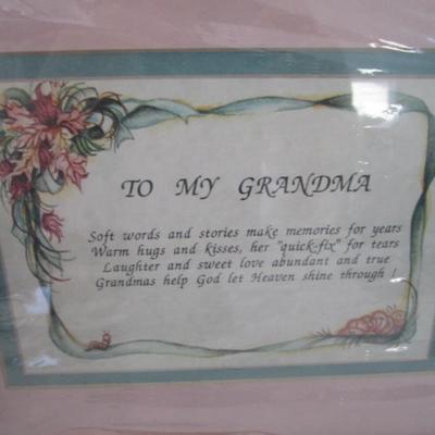 8 framed pictures