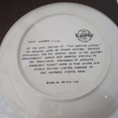 2 Vintage Decorative plates