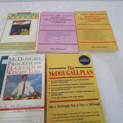 5 McDougall health & cookbooks