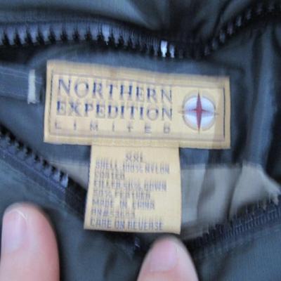 New men's dark grey Northern Expedition Ltd. Coat 2XL