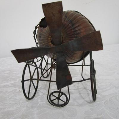 Metal & wire sculpture