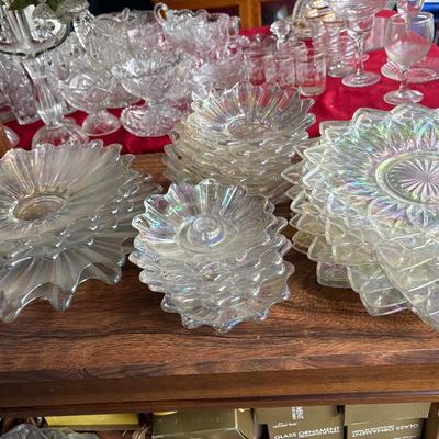Adolescent class plates and candleholders