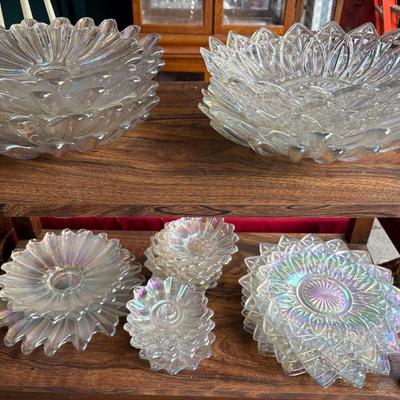 Adolescent class plates and candleholders