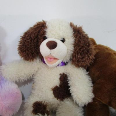 5 Build-a-Bear stuffed animals
