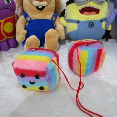 10 stuffed animals