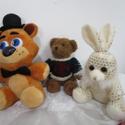 15 stuffed animals