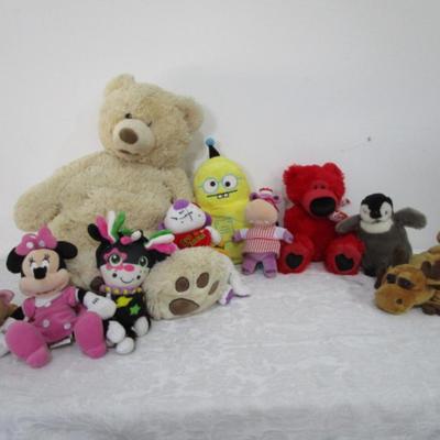 10 stuffed animals