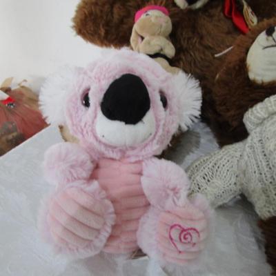 15 stuffed animals