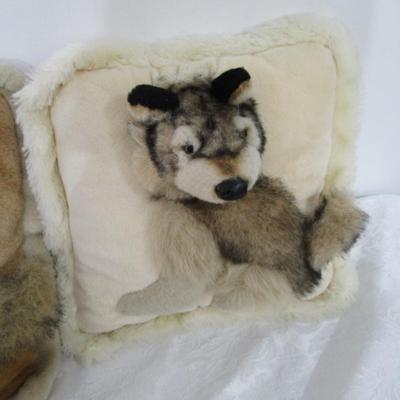 5 animal pillows