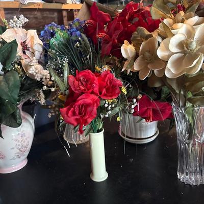5 floral arrangements