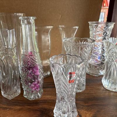 Crystal vases