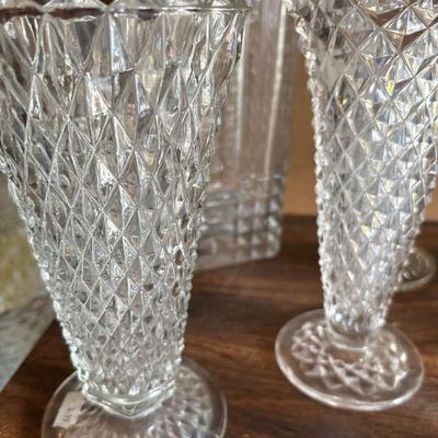 Crystal vases