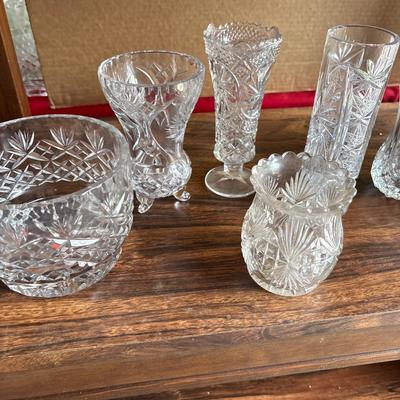 Crystal vases