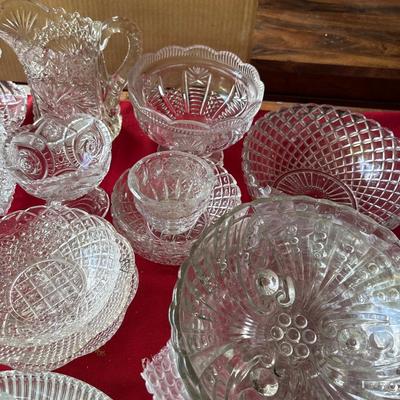 Large group of beautiful cut Crystal
