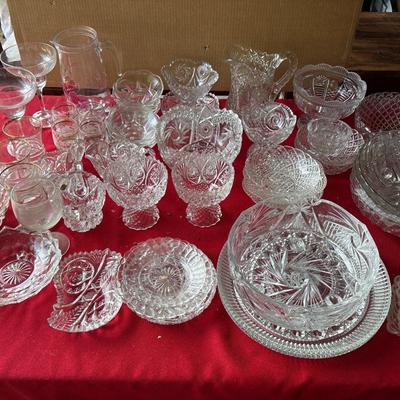 Large group of beautiful cut Crystal