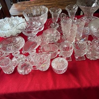 Crystal dishes