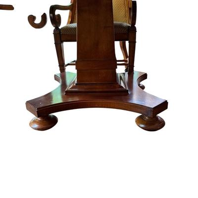 Solid wood breakfast table and 4 chairs