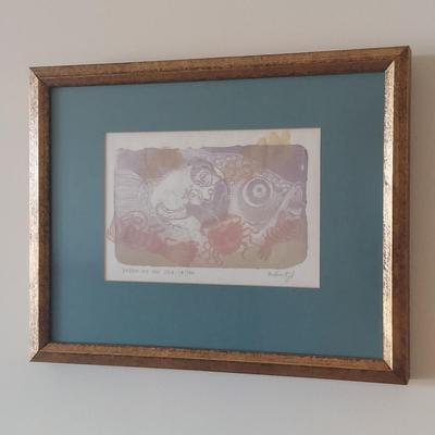 “Dream of the Sea” Pencil Signed Print by Helen Siegl (BR1-BBL)