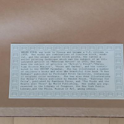 “Dream of the Sea” Pencil Signed Print by Helen Siegl (BR1-BBL)