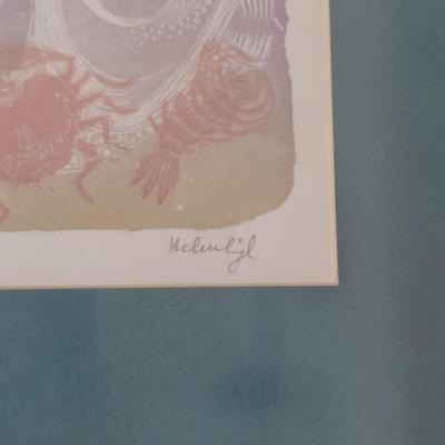 “Dream of the Sea” Pencil Signed Print by Helen Siegl (BR1-BBL)