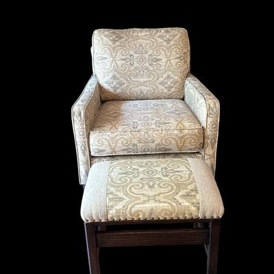 Ashley Chair and ottoman