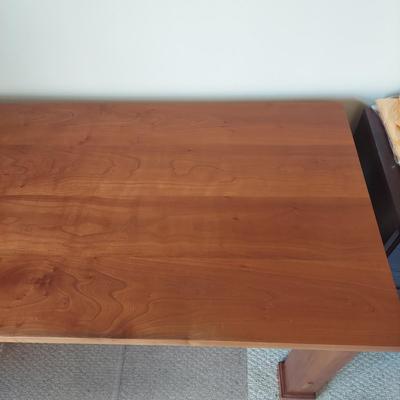 Mission Style Desk with Office Mat (BR1-BBL)