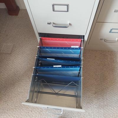 Two Metal File Cabinets (BR1-BBL)