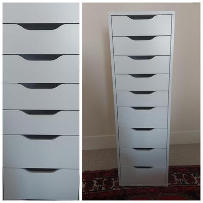 Ikea Alex Drawer Unit (BR1-BBL)