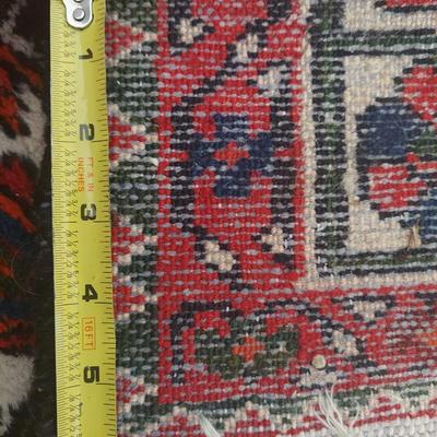 4’ x 7’ Hand Knotted Area Rug (BR1-BBL)