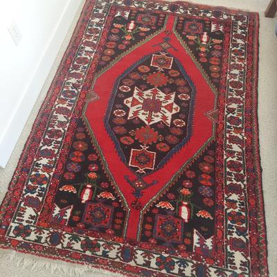 4’ x 7’ Hand Knotted Area Rug (BR1-BBL)