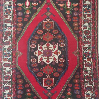 4’ x 7’ Hand Knotted Area Rug (BR1-BBL)