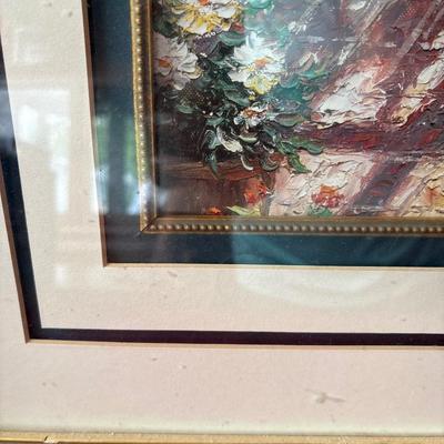 Picture- damage to frame