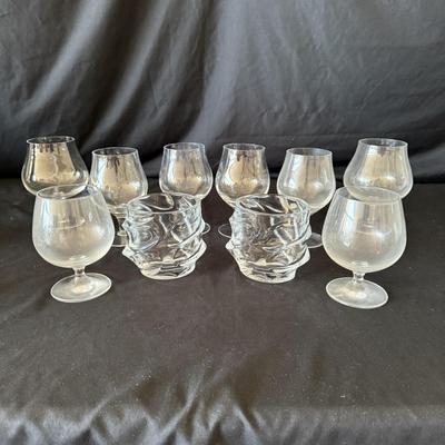 Rocks and Brandy Crystal Glasses by Schott Zwiesel, Villeroy & Boch, & More (K-BM)
