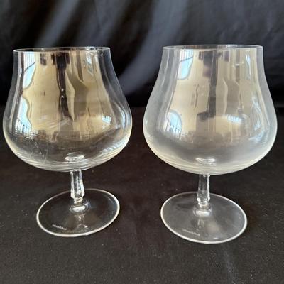 Rocks and Brandy Crystal Glasses by Schott Zwiesel, Villeroy & Boch, & More (K-BM)