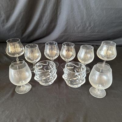 Rocks and Brandy Crystal Glasses by Schott Zwiesel, Villeroy & Boch, & More (K-BM)