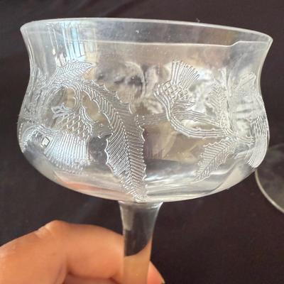 Waterford and Other Port Glasses (K-BM)