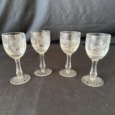 Waterford and Other Port Glasses (K-BM)