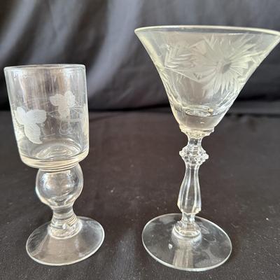 Waterford and Other Port Glasses (K-BM)