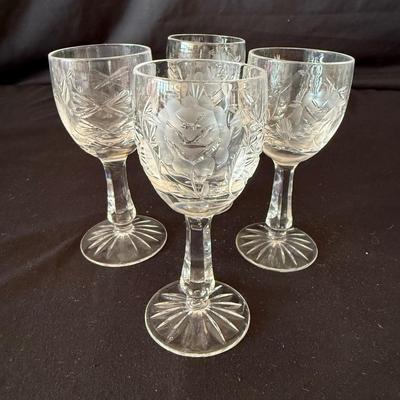 Waterford and Other Port Glasses (K-BM)