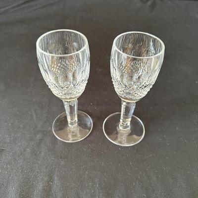 Waterford and Other Port Glasses (K-BM)