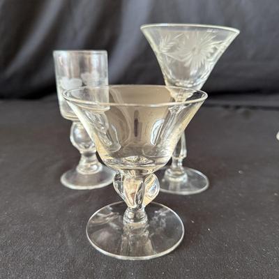 Waterford and Other Port Glasses (K-BM)