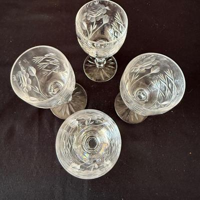 Waterford and Other Port Glasses (K-BM)