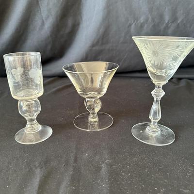 Waterford and Other Port Glasses (K-BM)