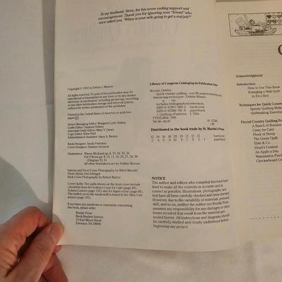 Assorted Quilt, Sewing & Crochet Books (GB2-JS)