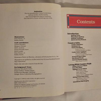 Assorted Quilt, Sewing & Crochet Books (GB2-JS)