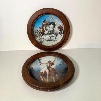 LOT 57: Native American Collection - Princesses of the Plains "Nature's Guardian" and "Wild Flower" Sculptures...