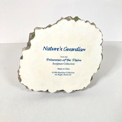 LOT 57: Native American Collection - Princesses of the Plains "Nature's Guardian" and "Wild Flower" Sculptures...