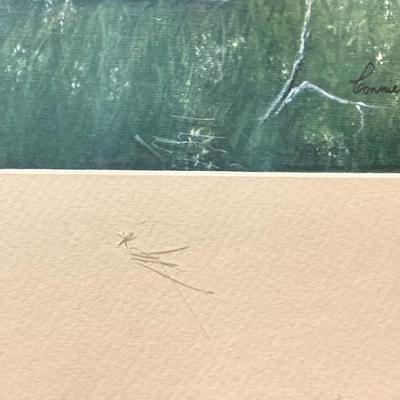 LOT 66: "Ogala Spring" Signed and Numbered 21 of 500 Work of Art by Artist Constance "Connie" Liss with Certificate...