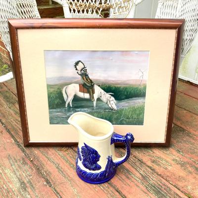 LOT 66: "Ogala Spring" Signed and Numbered 21 of 500 Work of Art by Artist Constance "Connie" Liss with Certificate...